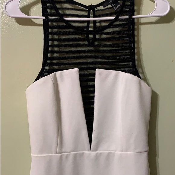 Forever 21 Black & White Mini Dress - Picture 5 of 5